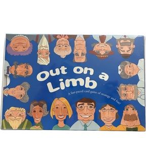 ⭐️ 4/$25 Out on a Limb, Family Tree Card Game, 3 to 6 Players NWT
